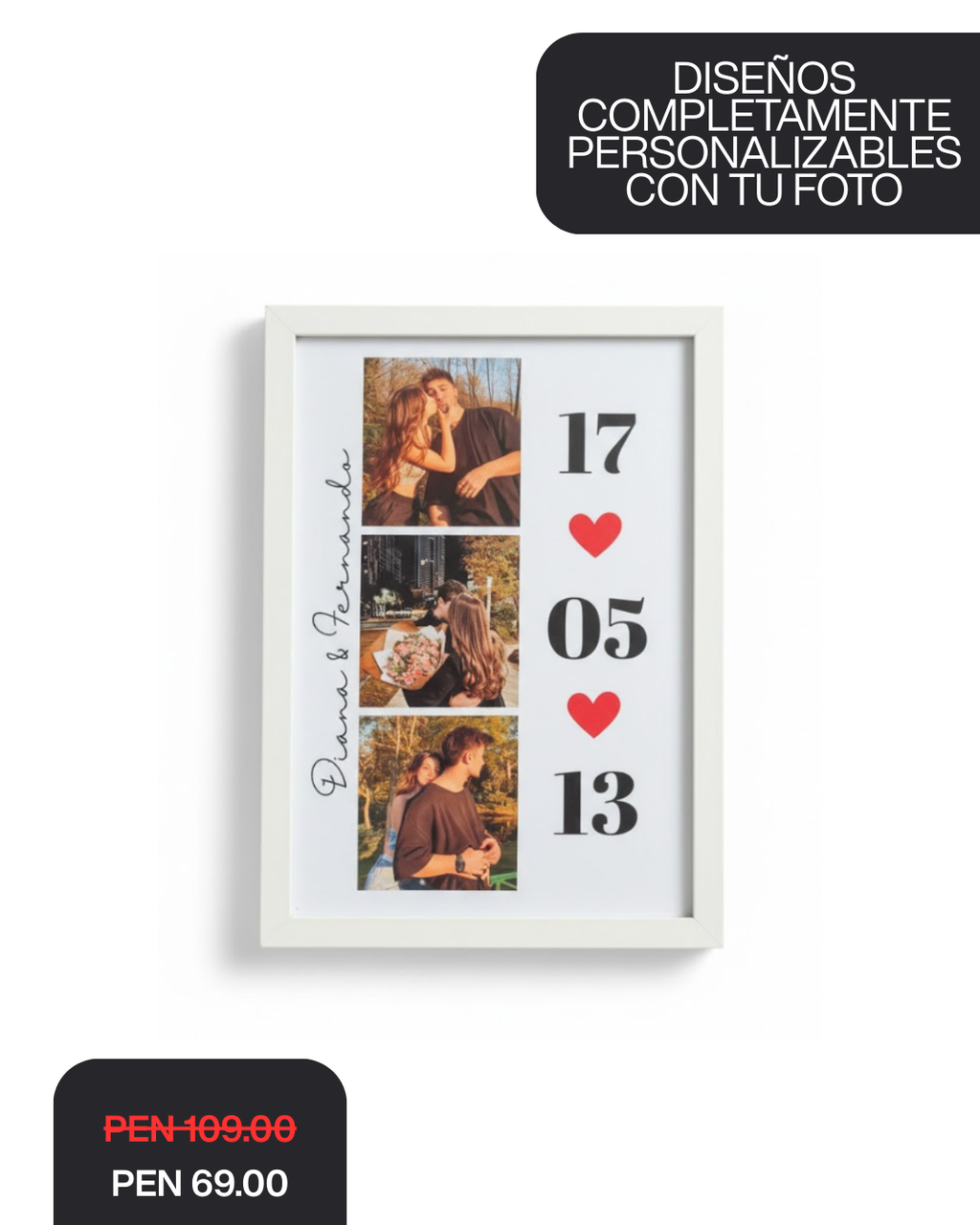 Cuadros Personalizados A5 (15x20 cm)