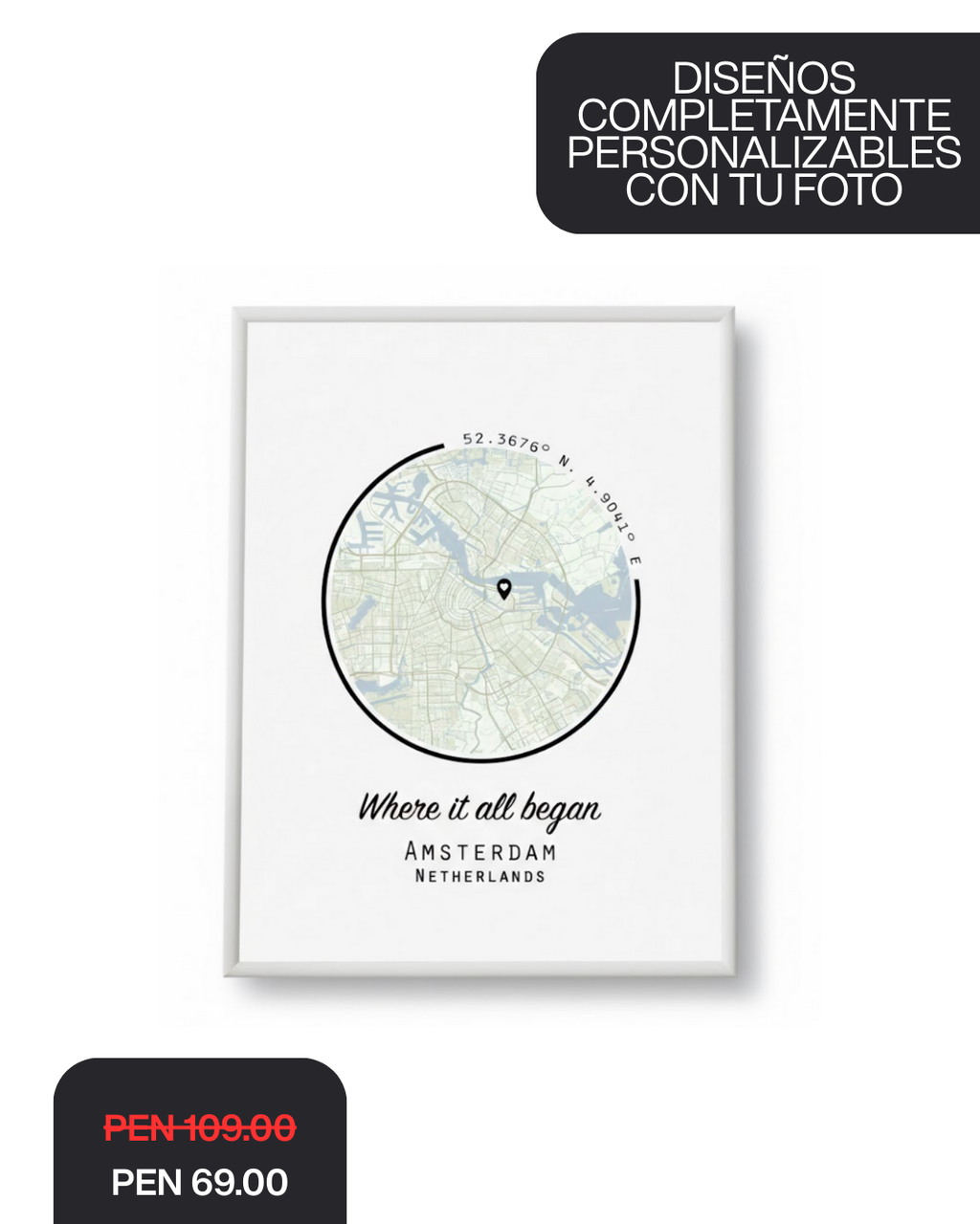 Cuadros Personalizados A5 (15x20 cm)