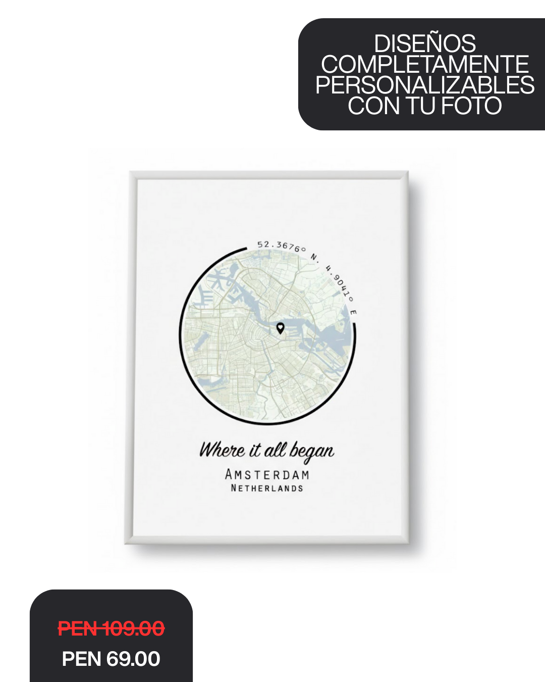 Cuadros Personalizados A5 (15x20 cm)